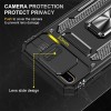Удароміцний чохол Camshield Army Ring для Apple iPhone 7 plus / 8 plus (5.5"), Чорний / Black