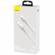 Дата кабель Baseus Cafule Metal Data USB Type-C 66W (1m) (CAKF00010), Білий