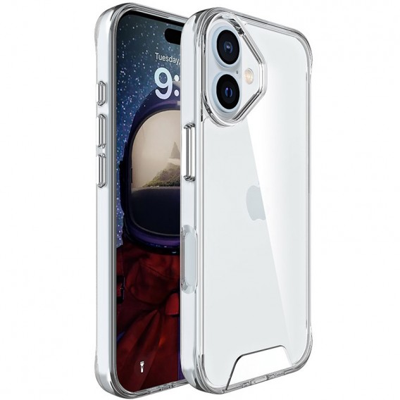 Чохол TPU Space Case transparent для Apple iPhone 16 (6.1"), Прозорий