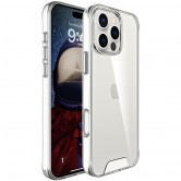 Чехол TPU Space Case transparent для Apple iPhone 16 Pro (6.3 дюйма) Прозрачный Чехол TPU Space Case transparent для Apple iPhone 16 Pro (6.3 дюйма) Прозрачный