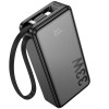 Портативний ЗП Power Bank Hoco Q27A Jewel 22.5W+PD33W 10000 mAh, Black