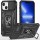 Ударопрочный чехол Camshield Army Ring для Apple iPhone 13 (6.1") Черный / Black