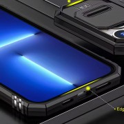 Ударопрочный чехол Camshield Army Ring для Apple iPhone 13 (6.1"), Черный / Black