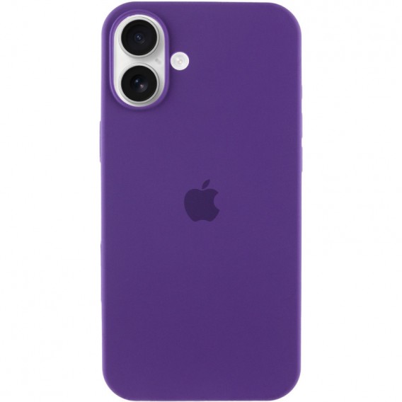 Чохол Silicone Case Full Protective (AA) для Apple iPhone 16 (6.1"), Фіолетовий / Amethyst