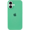 Чохол Silicone Case Full Protective (AA) для Apple iPhone 16 (6.1"), Зелений / Spearmint