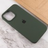 Чохол Silicone Case Full Protective (AA) для Apple iPhone 16 (6.1"), Зелений / Cyprus Green