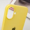 Чохол Silicone Case Full Protective (AA) для Apple iPhone 16 (6.1"), Жовтий / Yellow