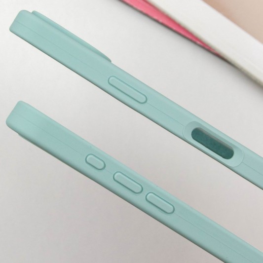 Чехол Silicone Case Full Protective (AA) для Apple iPhone 16 (6.1") Бирюзовый / Beryl - изображение 3
