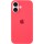 Чехол Silicone Case Full Protective (AA) для Apple iPhone 16 (6.1") Арбузный / Watermelon red