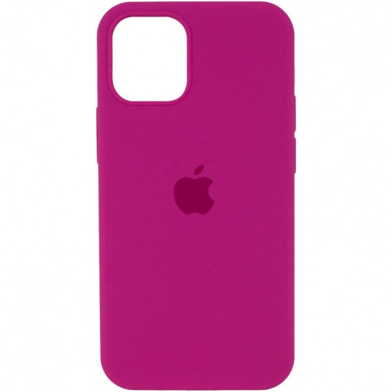 Чохол Silicone Case Full Protective (AA) для Apple iPhone 16 (6.1"), Малиновий / Dragon Fruit