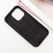 Чехол Silicone Case Full Protective (AA) для Apple iPhone 16 Pro (6.3"), Черный / Black