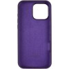 Чохол для iPhone 16 Pro Silicone Case Full Protective (Elderberry)