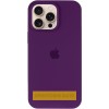 Чехол Silicone Case Full Protective (AA) для Apple iPhone 16 Pro (6.3"), Фиолетовый / Amethyst