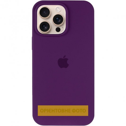 Чехол Silicone Case Full Protective (AA) для Apple iPhone 16 Pro (6.3