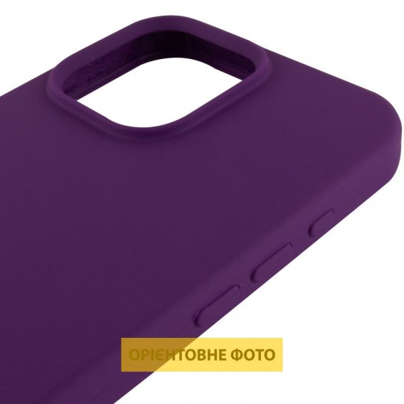 Чохол Silicone Case Full Protective (AA) для Apple iPhone 16 Pro (6.3"), Фіолетовий / Amethyst