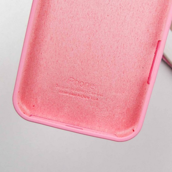 Чохол Silicone Case Full Protective (AA) Apple iPhone 16 Pro (6.3"), Рожевий / Pink