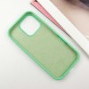 Чохол Silicone Case Full Protective (AA) для Apple iPhone 16 Pro (6.3"), Зелений / Spearmint