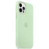 Чохол Silicone Case Full Protective (AA) для Apple iPhone 16 Pro (6.3"), Зелений / Pistachio