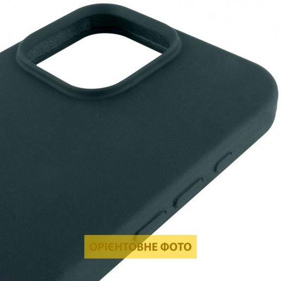 Чехол Silicone Case Full Protective (AA) для Apple iPhone 16 Pro (6.3"), Зеленый / Forest green