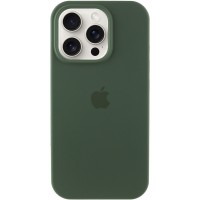 Чохол Silicone Case Full Protective (AA) для Apple iPhone 16 Pro (6.3") Зелений / Cyprus Green