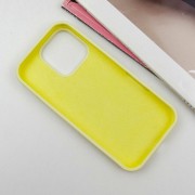 Чохол Silicone Case Full Protective (AA) для Apple iPhone 16 Pro (6.3"), Жовтий / Mellow Yellow