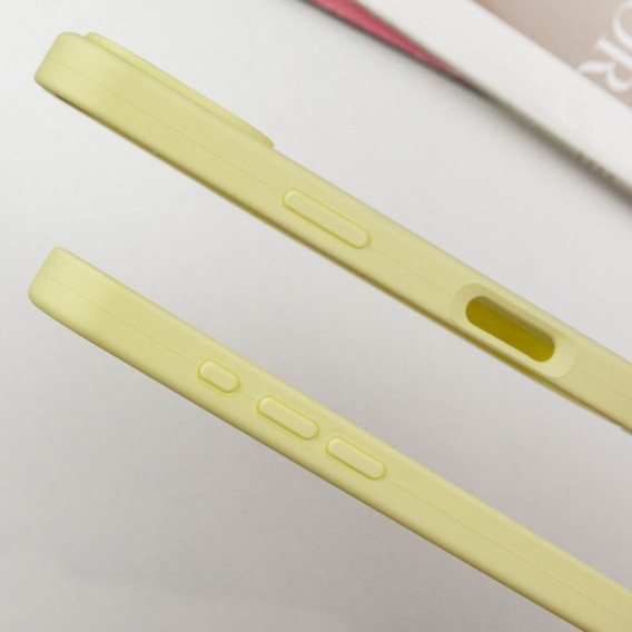 Чохол Silicone Case Full Protective (AA) для Apple iPhone 16 Pro (6.3"), Жовтий / Mellow Yellow