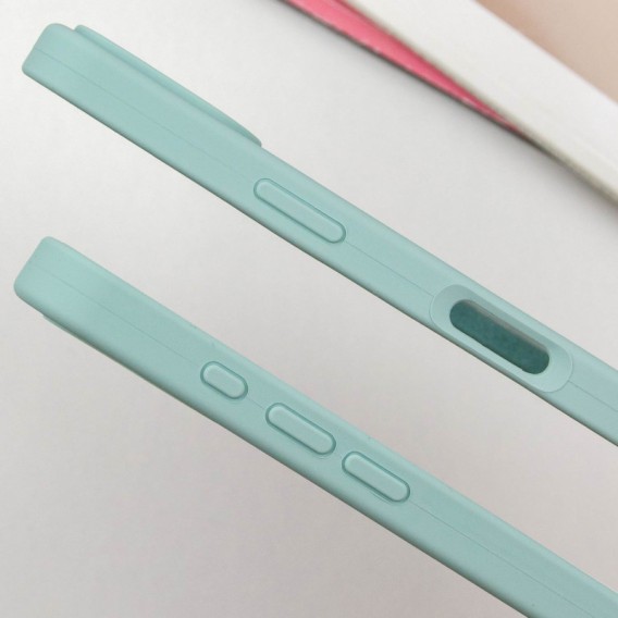 Чехол Silicone Case Full Protective (AA) для Apple iPhone 16 Pro (6.3"), Бирюзовый / Beryl