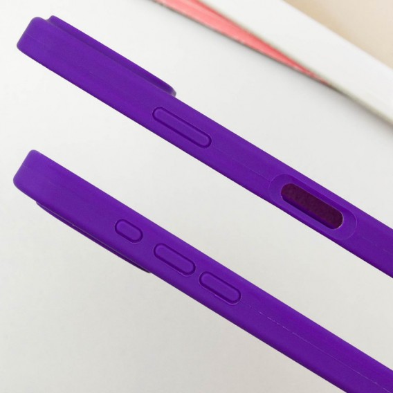 Чехол Silicone Case Full Protective (AA) для Apple iPhone 16 Pro Max (6.9"), Фиолетовый / Ultra Violet