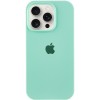 Чехол Silicone Case Full Protective (AA) для Apple iPhone 16 Pro Max (6.9"), Бирюзовый / Turquoise