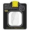 Захисне скло на камеру Full Block (тех.пак) для Apple iPhone 16 (6.1") / 16 Plus (6.7") Прозорий