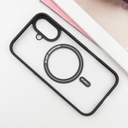 TPU+PC чехол Blueo Skin Friendly Frosted with MagSafe для Apple iPhone 16 (6.1"), Черный