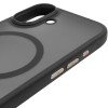 TPU+PC чохол Blueo Skin Friendly Frosted with MagSafe для Apple iPhone 16 (6.1") Чорний
