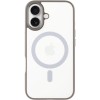 TPU+PC чохол Blueo Skin Friendly Frosted with MagSafe для Apple iPhone 16 (6.1"), Сірий