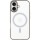TPU+PC чехол Blueo Skin Friendly Frosted with MagSafe для Apple iPhone 16 (6.1") Серый