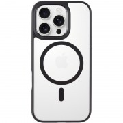 TPU+PC чохол Blueo Skin Friendly Frosted with MagSafe для Apple iPhone 16 Pro (6.3"), Чорний