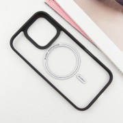 TPU+PC чохол Blueo Skin Friendly Frosted with MagSafe для Apple iPhone 16 Pro (6.3"), Чорний