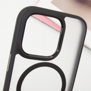 TPU+PC чохол Blueo Skin Friendly Frosted with MagSafe для Apple iPhone 16 Pro (6.3"), Чорний
