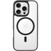TPU+PC чехол Blueo Skin Friendly Frosted with MagSafe для Apple iPhone 16 Pro Max (6.9"), Черный
