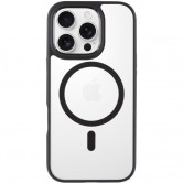 TPU+PC чохол Blueo Skin Friendly Frosted with MagSafe для Apple iPhone 16 Pro Max (6.9") Чорний TPU+PC чохол Blueo Skin Friendly Frosted with MagSafe для Apple iPhone 16 Pro Max (6.9") Чорний