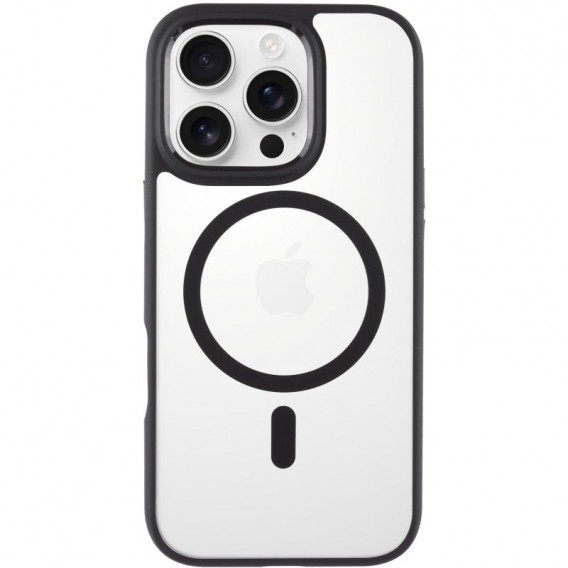 TPU+PC чехол Blueo Skin Friendly Frosted with MagSafe для Apple iPhone 16 Pro Max (6.9"), Черный