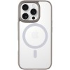 TPU+PC чохол Blueo Skin Friendly Frosted with MagSafe для Apple iPhone 16 Pro Max (6.9"), Сірий