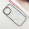 TPU+PC чохол Blueo Skin Friendly Frosted with MagSafe для Apple iPhone 16 Pro Max (6.9"), Сірий