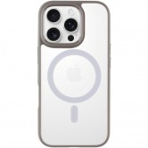 TPU+PC чехол Blueo Skin Friendly Frosted with MagSafe для Apple iPhone 16 Pro Max (6.9 дюйма) Серый