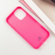TPU чехол Bling World Rock Diamond для Apple iPhone 16 (6.1"), Ярко-розовый