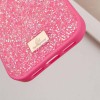 TPU чохол Bling World Rock Diamond для Apple iPhone 16 (6.1"), Яскраво-рожевий
