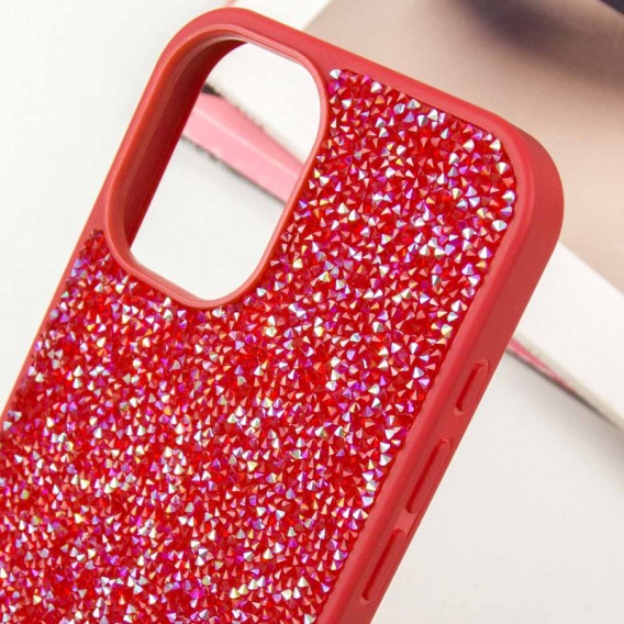 TPU чохол Bling World Rock Diamond для Apple iPhone 16 (6.1") Червоний