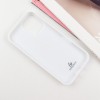 TPU чехол Bling World Rock Diamond для Apple iPhone 16 (6.1"), Белый