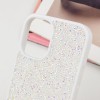 TPU чехол Bling World Rock Diamond для Apple iPhone 16 (6.1"), Белый