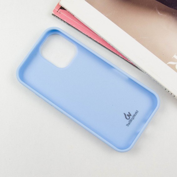 TPU чехол Bling World Rock Diamond для Apple iPhone 16 (6.1"), Голубой