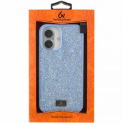 TPU чохол Bling World Rock Diamond для Apple iPhone 16 (6.1"), Блакитний